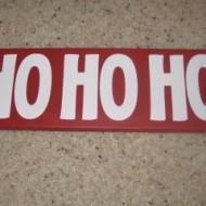 Wood Christmas Signs