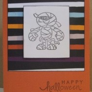 Halloween Mummy Card