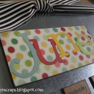 June Magnet Board Calendar