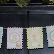 Easter Banner {Giveaway}