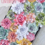 Paper Flower Spring Centerpiece