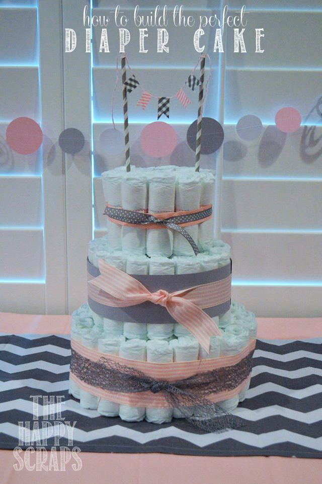 How to Build the Perfect Diaper Cake