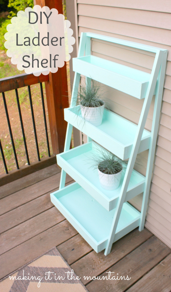 DIY-Ladder-Shelf