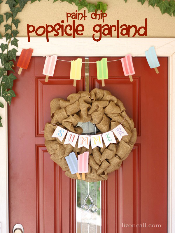 Popsicle-Garland