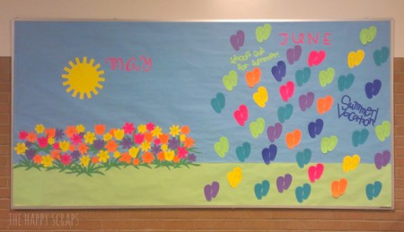 12 Months of Bulletin Board Ideas - The Happy Scraps