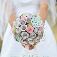 DIY Paper Bridal Bouquet
