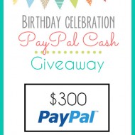 Birthday Celebration PayPal Cash Giveaway