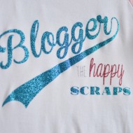 Blogger Shirt with Iron On Vinyl