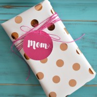 Mother’s Day Foil Gift Tag