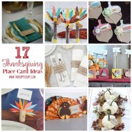 17 Thanksgiving Place Card Ideas