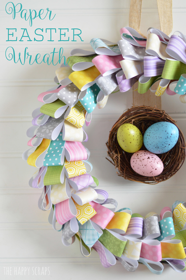 paper-easter-wreath