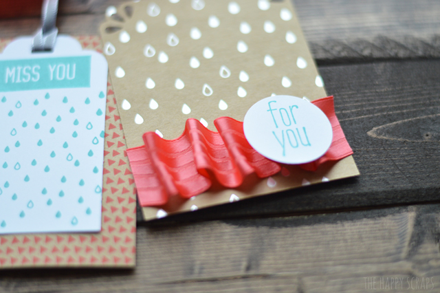 With these tools, you'll be able to create a stack of gift tags in no time, to keep on hand. Learn how at @thehappyscraps.