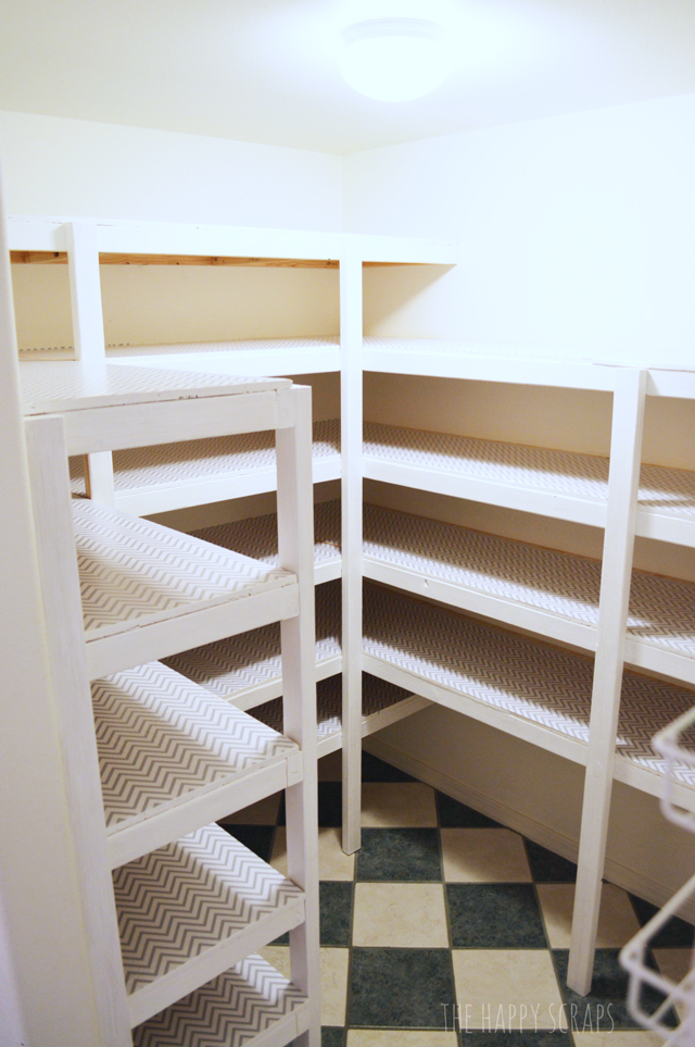 Diy Functional Pantry Shelving The, Building Pantry Shelves Plans