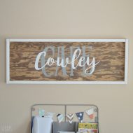 Cafe Cowley Kitchen Sign