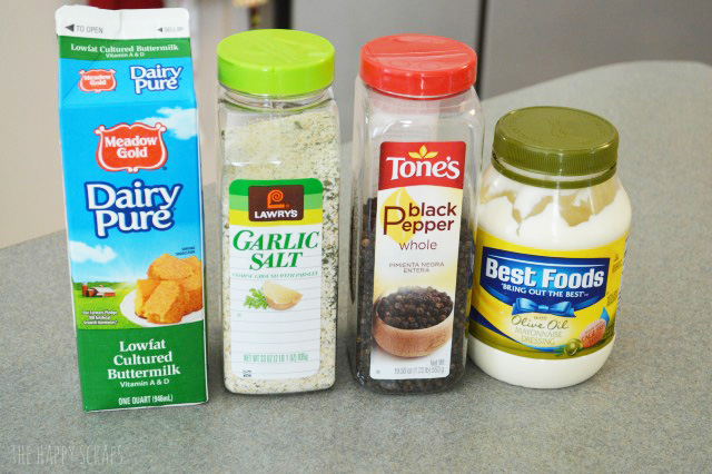 This Easy Homemade Ranch Dressing recipe is delicious and only takes minutes to make! Whether you're having salad or a veggie tray, give this a try.