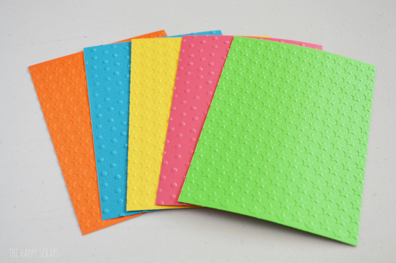 embossedpaper The Happy Scraps