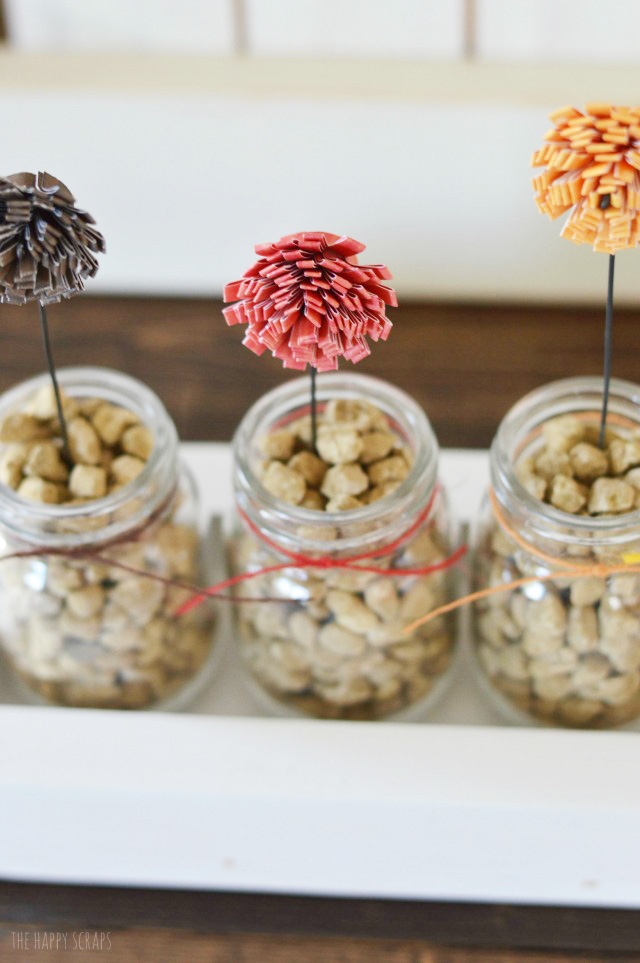 Using these adorable Mini Jars, create a fun fall decor piece + check out the ideas from the others sharing their projects.