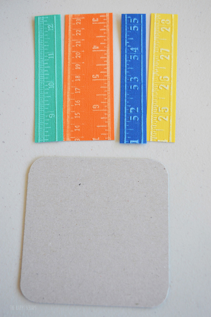 Make some DIY Back to School Coasters to give the teachers on the first day back to school.