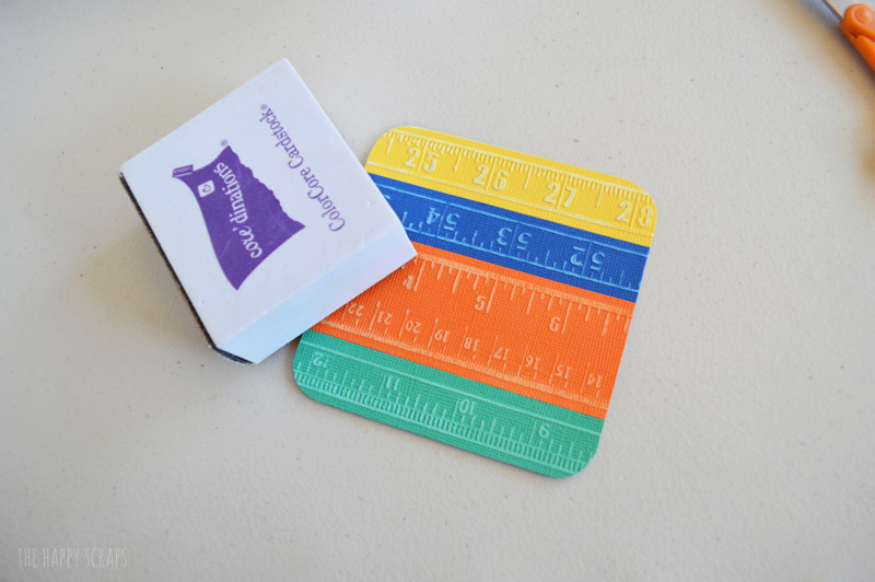Make some DIY Back to School Coasters to give the teachers on the first day back to school.