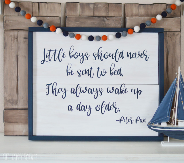 The key to creating the perfect Baby Boy Nursery Wall Art or any wall art is the font! Stop by the blog and check out where I get the perfect fonts.