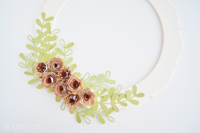 If you're looking for a pretty wreath for Spring or even to leave up all year, check out this Rolled Wood Flower Wreath that I made with the help of my Cricut Explore Air 2. I'm sharing it on the blog. 