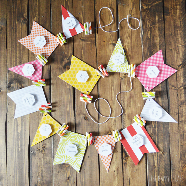 Make sure you have some fun this summer with this Summer Fun Banner! It's simple and quick to put together. Get the details for making it on the blog. 