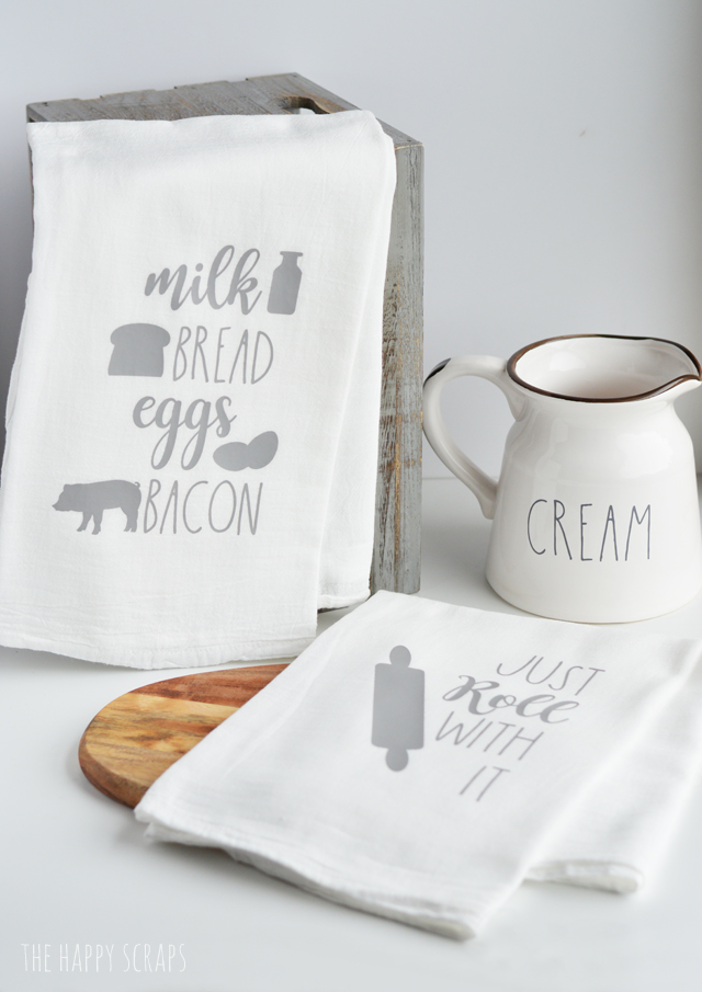 FARMHOUSE INSPIRED KITCHEN TOWELS