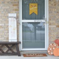 Fall Front Porch Sign