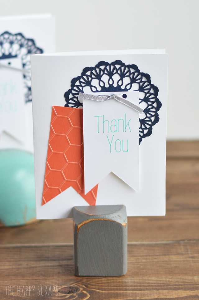 Putting together these Thank you cards is fun & easy. Today I'm sharing these cards along with the cut file so you can make some of your own. 