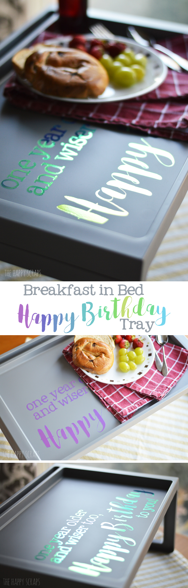 If you enjoy celebrating birthdays, then you need to make a Breakfast in Bed Happy Birthday Tray. Your family will love the new tradition!