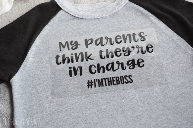 Who do you know that needs this I'm The Boss Shirt? It's the perfect shirt for my little almost 2 year old. Because let's be honest. He is the boss. ;) 