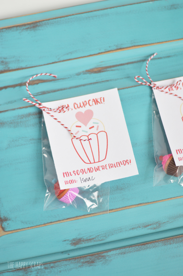 This cute Hey, Cupcake Classroom Valentine is so quick and easy to put together. You'll have an entire classes worth put together in no time! 