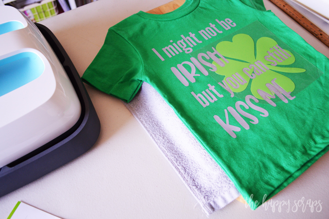 A fun shirt for any holiday is always a good idea, right? This Toddler St. Patrick's Day Shirt is the perfect thing for a cute little one to wear. 