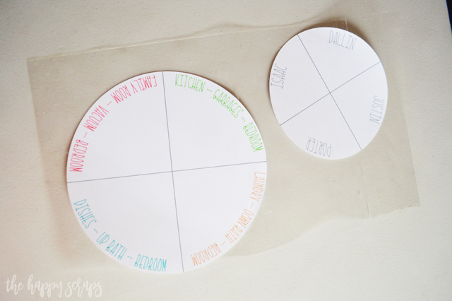 Curved Text in Cricut Design Space is here! Learn how to make this Draw & Cut Chore Chart with Curved Text in Cricut Design Space. 
