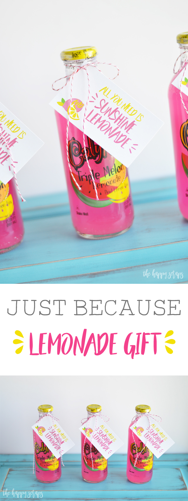 Sometimes you just need a little something to give to a friend! This Just Because - Lemonade Gift is the perfect way to brighten someones day. 