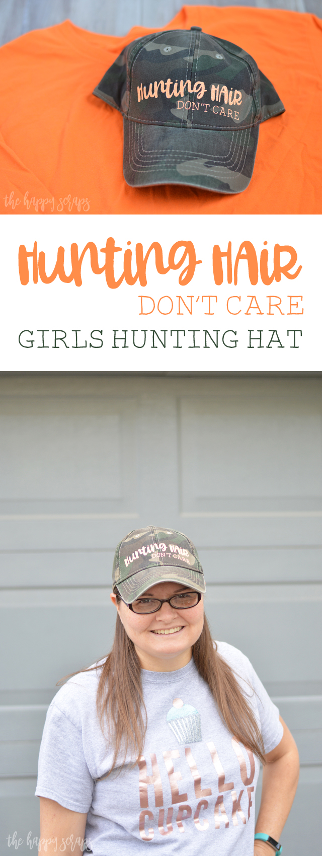 I can't wait to go out hunting and wear my new Hunting Hair Don't Care Girls Hunting Hat. It's perfect for the outdoors when you don't want to do your hair!