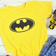 DIY Toddler Batman Shirt