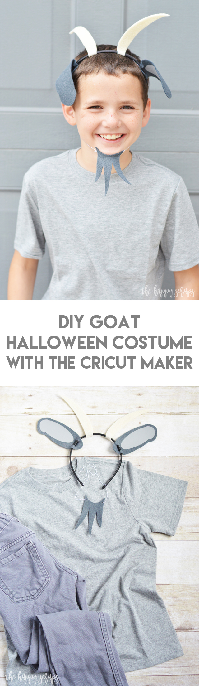 DIY Farmer and Animal Halloween Costumes with the Cricut Maker - The Happy  Scraps