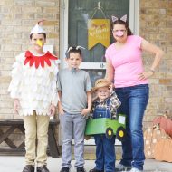 DIY Farmer and Animal Halloween Costumes with the Cricut Maker