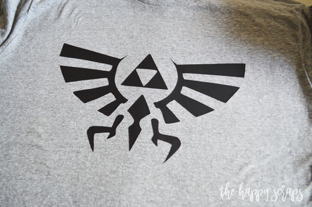 I'm pretty sure I just scored in the mom department when I gave this DIY Legends of Zelda Shirt to my son. He's pretty excited about it!