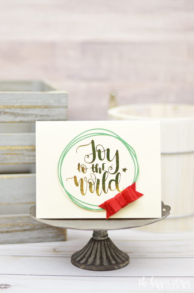 You'll have so much fun making these Handmade Holiday Cards with Cricut Maker! It's the perfect versatile tool for creating a variety of cards for different holidays. 