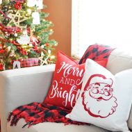 DIY Christmas Throw Pillows