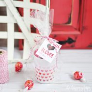 Cup Full of Love Valentine + Printable