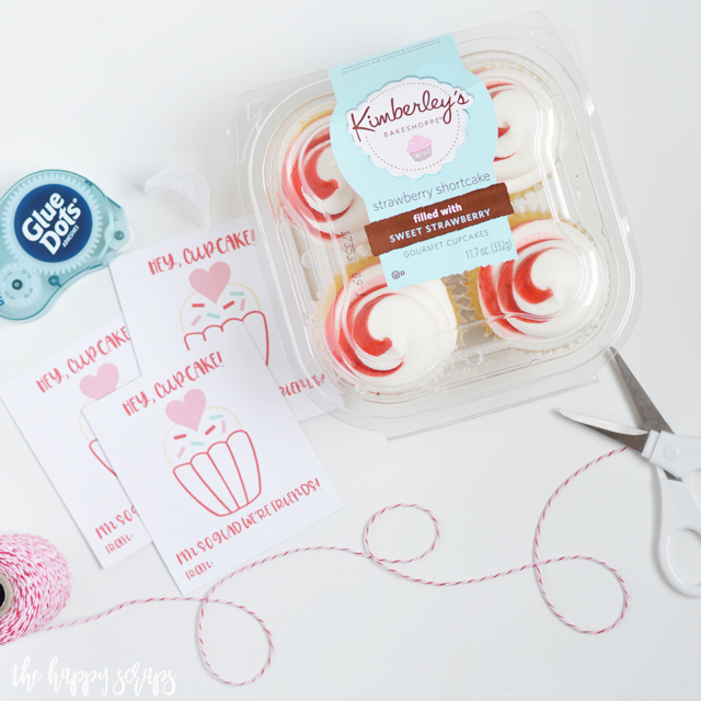This Hey Cupcake - Valentine Friend Gift is perfect to give to friends, teachers, neighbors, or those you minister to. Get the printable on the blog.