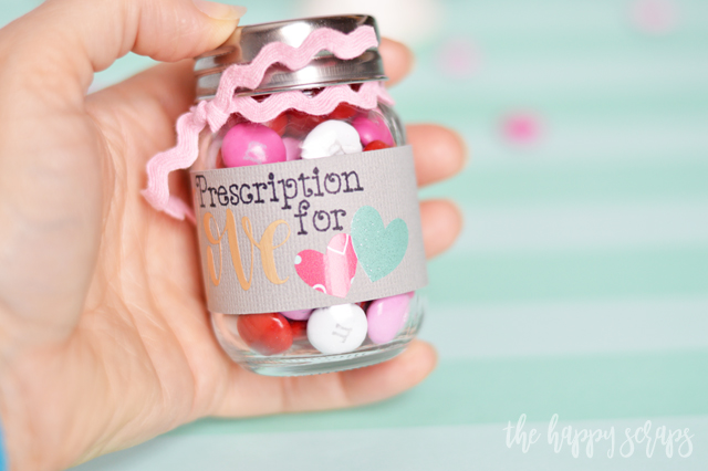 Creating this Valentine Prescription for Love Gift Idea is easy and a fun little gift for your significant other. All the details are on the blog. 
