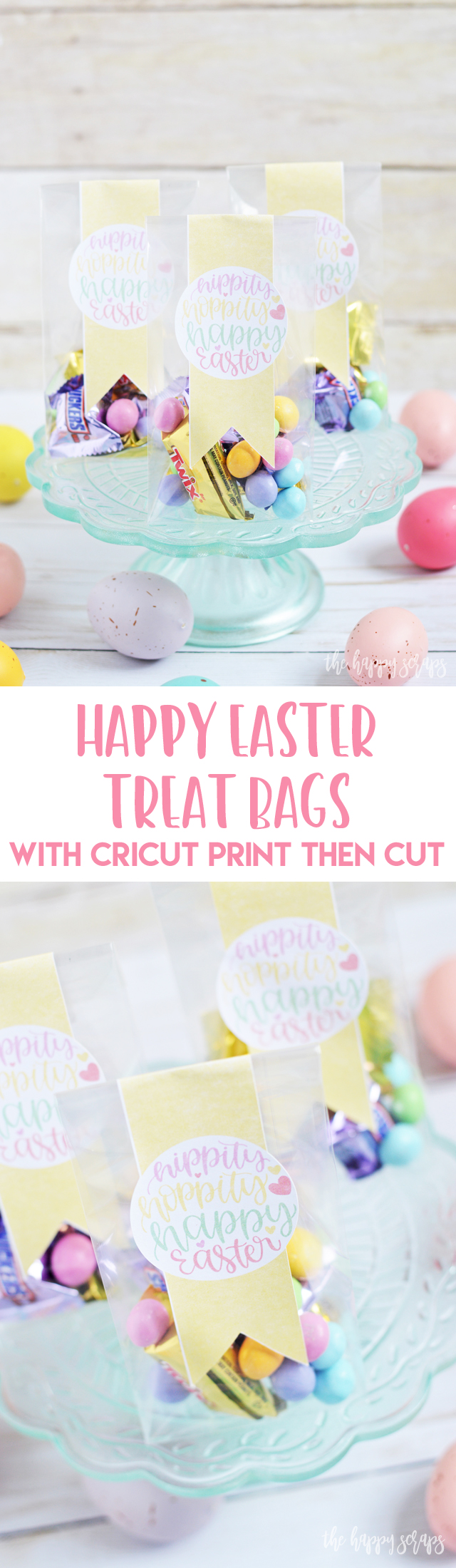 Happy Easter Treat Bag - The Happy Scraps