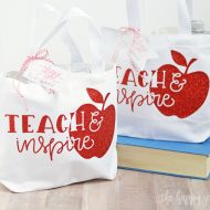 Teach & Inspire Teacher Gift Tote