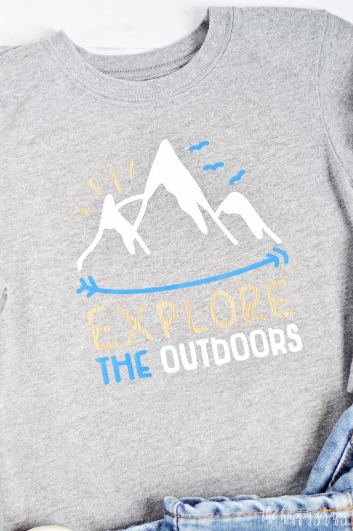 Isn't exploring what summer is all about? This Explore the Outdoors Toddler Shirt will be a favorite. Get the details for it on the blog. 