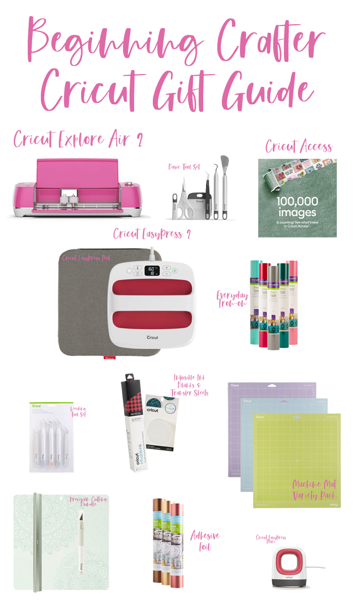 If you're new to crafting then this Cricut Gift Guide for the Beginning Crafter is for you! You'll be creating beautiful projects in no time! 