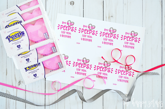 This Simple Peep Valentine is perfect to put together for your friends and family. Get the printable on the blog and whip some up! 